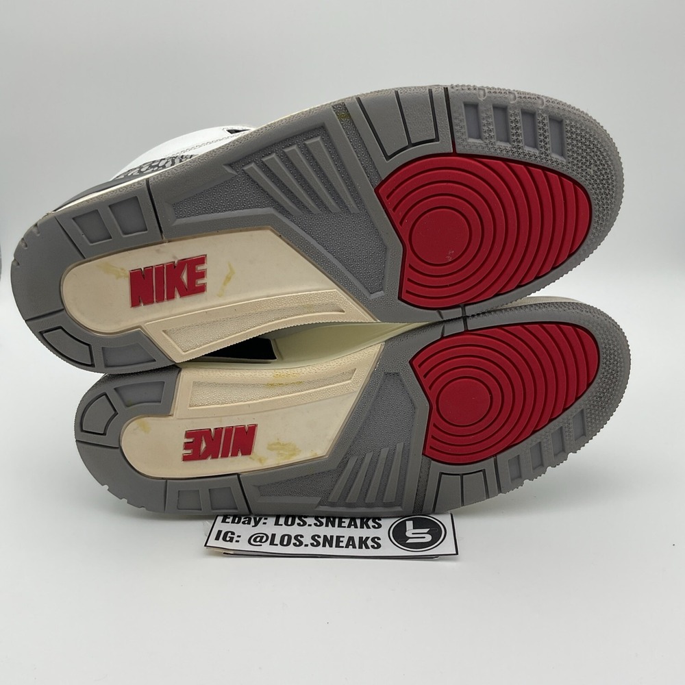 Size 8.5 - Jordan 3 Retro Mid White Cement Reimagined (DN3707-100)‎ - Picture 7 of 8
